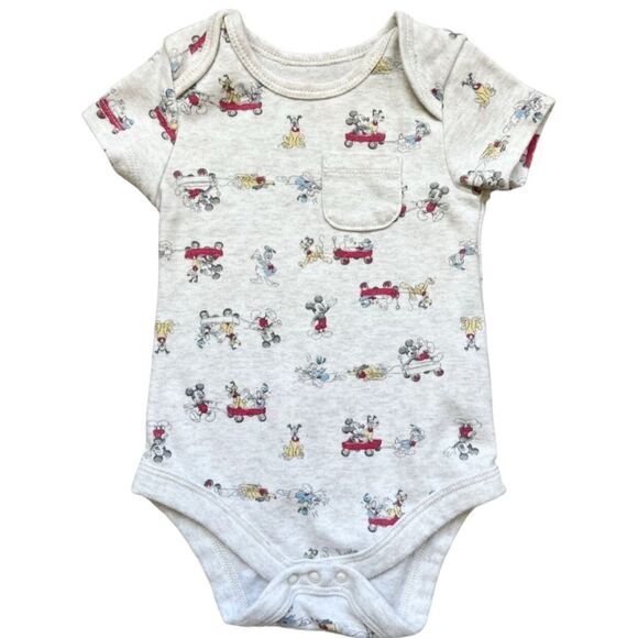 Disney Baby Unisex Short Sleeve Onesie & Pants Outfit. Matching Set. 3-6 Months. - Picture 3 of 5